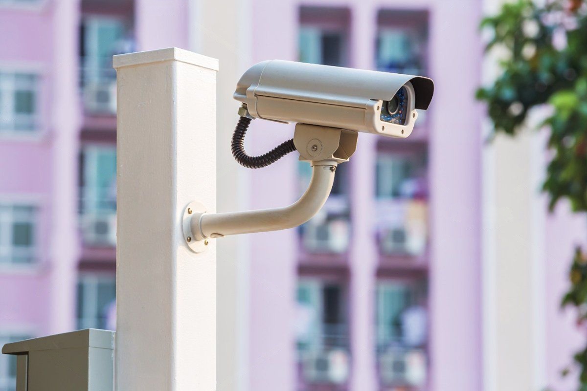 commercial site security cameras